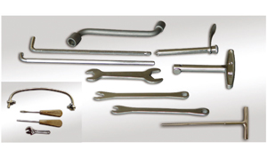 Bone Screws and Tools for Fixator